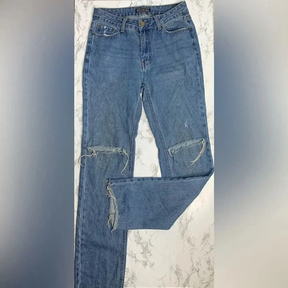 American Bazi Baggy Fit Wide Leg Jeans - Picture 4 of 9